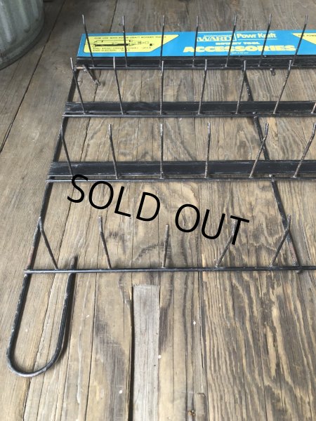 画像3: Vintage Montgomery Ward Power Kraft Tool Hardware Store Display Wire Rack (A715)  (3)