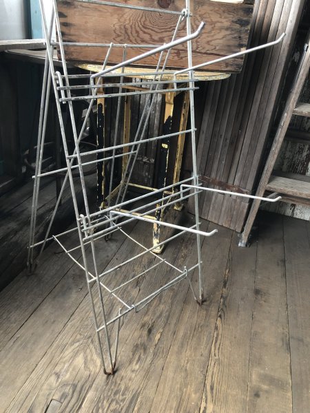 画像13: Vintage Vintage WHITAKER Booster Cable Hardware Store Display Wire Rack (A716)  (13)