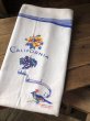 画像9: Vintage California Map Souvenir Tablecloth (A720) (9)