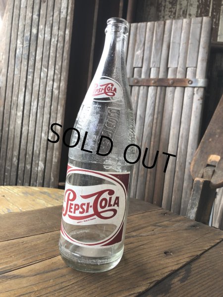 画像4: Vintage Pepsi Cola Glass Bottle (A721) (4)