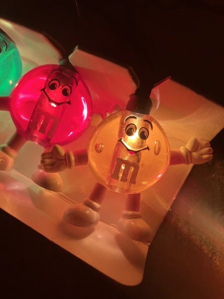 画像8: 90s Vintage M&M's Happy Lights 20 Light Set (A724) (8)