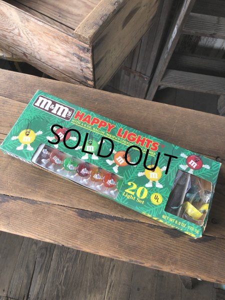 画像15: 90s Vintage M&M's Happy Lights 20 Light Set (A724) (15)