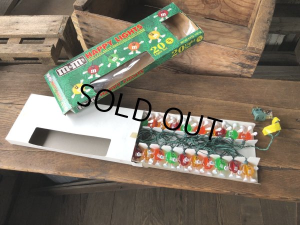 画像9: 90s Vintage M&M's Happy Lights 20 Light Set (A724) (9)