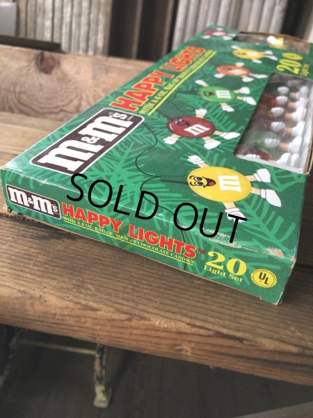 画像10: 90s Vintage M&M's Happy Lights 20 Light Set (A724) (10)