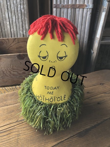 画像4: 60s Vintage Moody Mary Sad Happy Bored Furious 4 Sided Plush Doll (A725) (4)