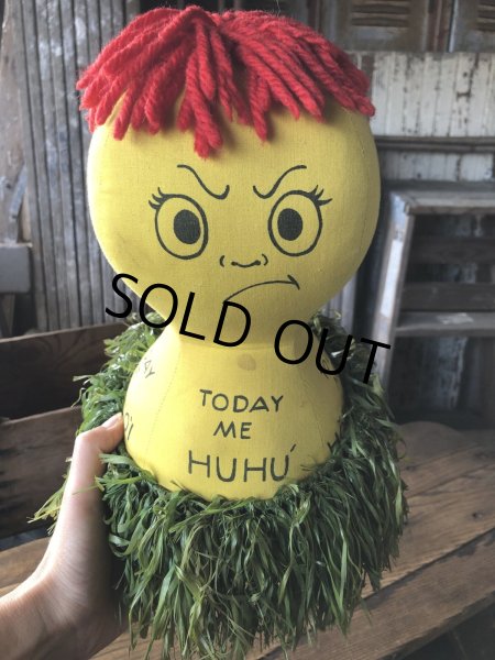 画像13: 60s Vintage Moody Mary Sad Happy Bored Furious 4 Sided Plush Doll (A725) (13)
