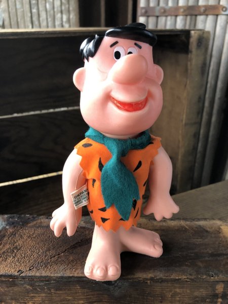 画像1: 70s Vintage R. Dakin The Flintstones Fred Figure (A731) (1)