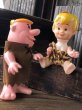 画像11: 70s Vintage R. Dakin The Flintstones Barney Figure (A730) (11)
