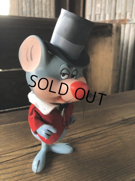 画像2: 〜70s Vintage R.Dakin Looney Tunes  Figure Merlin The Magic Mouse (A740) (2)