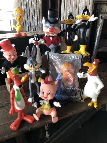 画像10: 〜70s Vintage R.Dakin Looney Tunes  Figure Porky Pig (A734) (10)