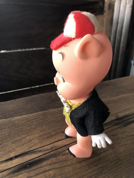 画像4: 〜70s Vintage R.Dakin Looney Tunes  Figure Porky Pig (A734) (4)