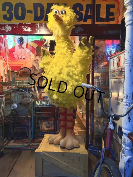 画像10: Vintage Advertising Sesame Street Big Bird Store Display Life size Statue RARE! Hard to Find! (A768) (10)
