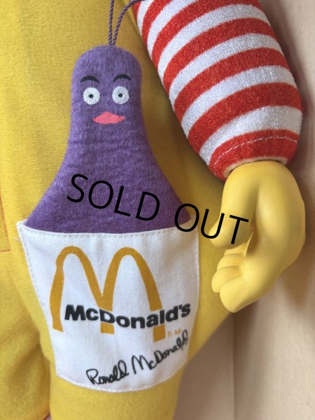 画像10: 70s Vintage Hasbro Ronald McDonald Whistle Doll w/box (A769) (10)