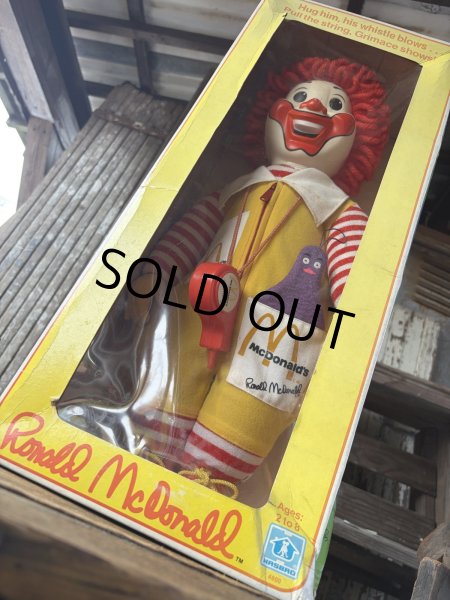 画像6: 70s Vintage Hasbro Ronald McDonald Whistle Doll w/box (A769) (6)