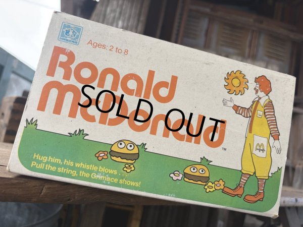 画像17: 70s Vintage Hasbro Ronald McDonald Whistle Doll w/box (A769) (17)
