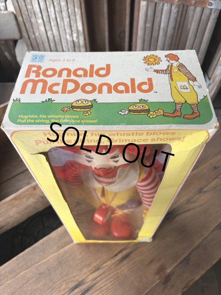 画像5: 70s Vintage Hasbro Ronald McDonald Whistle Doll w/box (A769) (5)