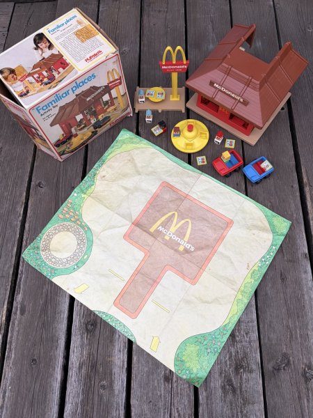 画像23: 70s Vintage McDonalds Playskool Familiar Places w/box (A770) (23)