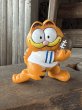 画像1: 80s Vintage Garfield PVC Figure (A777)   (1)
