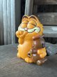 画像1: 80s Vintage Garfield PVC Figure (A779)   (1)