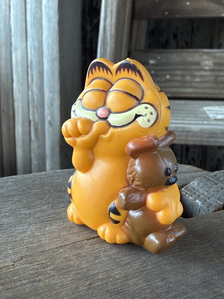 画像1: 80s Vintage Garfield PVC Figure (A779)   (1)
