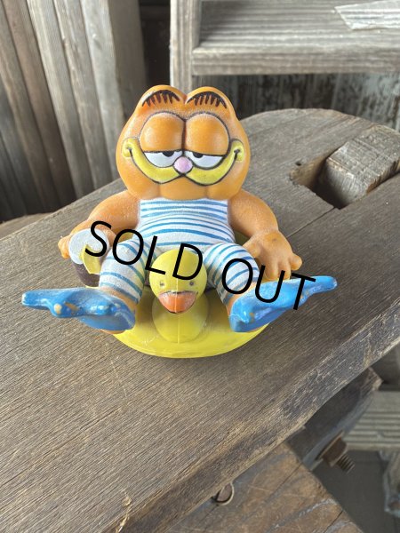 画像1: 80s Vintage Garfield PVC Figure (A782)   (1)