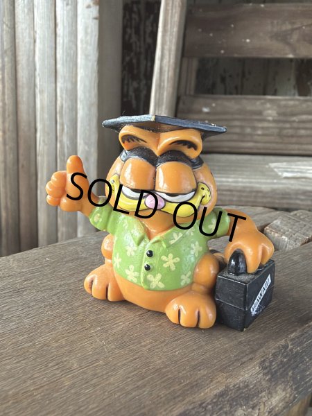 画像1: 80s Vintage Garfield PVC Figure (A783)   (1)