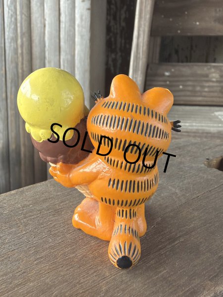 画像3: 80s Vintage Garfield PVC Figure (A790)   (3)