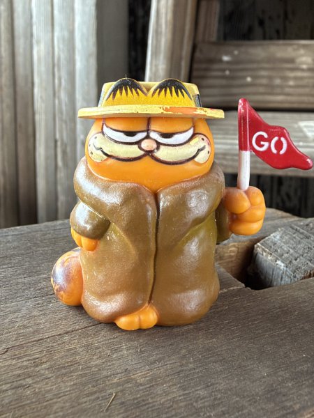 画像1: 80s Vintage Garfield PVC Figure (A778)   (1)