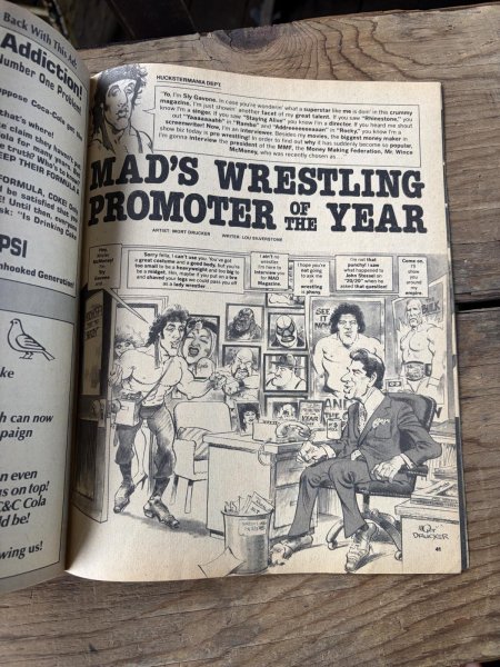 画像5: 80s Vintage MAD Magazine No.264 July 1986 (A809) (5)