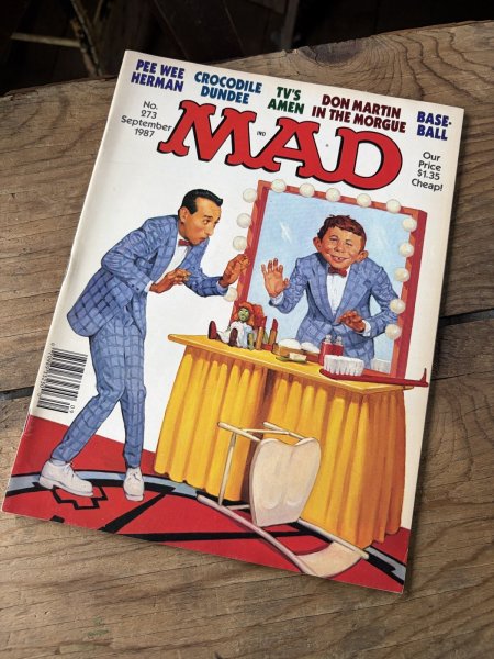 画像1: 80s Vintage MAD Magazine No.273 September 1987 (A803) (1)
