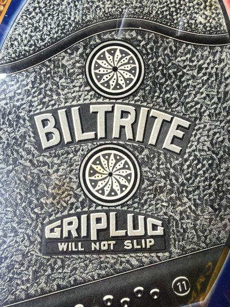 画像7: 〜50s Vintage BILTRITE GRIPLUG TAPS Advertising Store Display Sign (A818) (7)