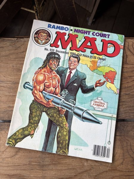 画像1: 80s Vintage MAD Magazine No.259 December 1985 (A811) (1)