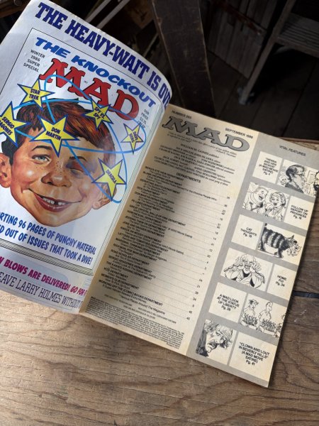 画像2: 80s Vintage MAD Magazine No.265 Sept. 1986 (A816) (2)