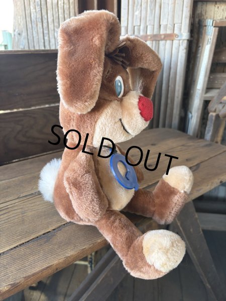 画像2: 80s Vintage RUSS Nestle Quik Bunny Plush Doll 38cm (A838)   (2)