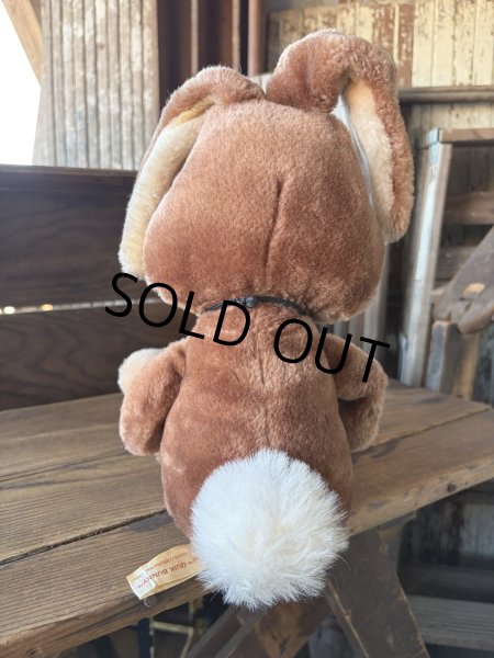画像3: 80s Vintage RUSS Nestle Quik Bunny Plush Doll 38cm (A838)   (3)