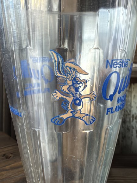 画像4: Vintage Nestle Quik Bunny Soda Shoppe Glass (A840)   (4)