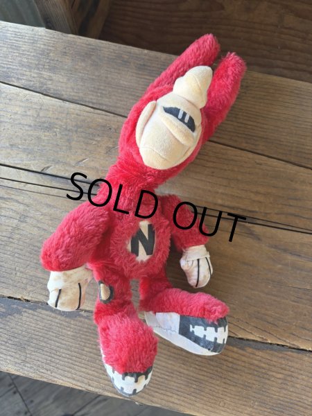 画像10: 80s Vintage Domino Pizza NOID Plush Doll 32cm (A837)   (10)