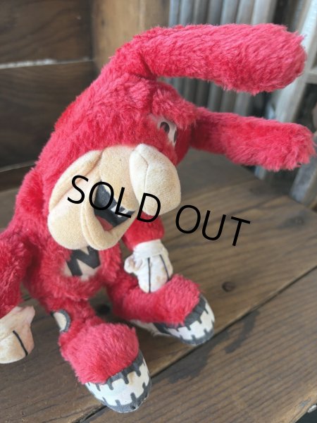 画像9: 80s Vintage Domino Pizza NOID Plush Doll 32cm (A837)   (9)