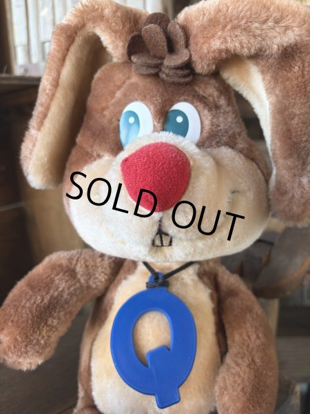 画像7: 80s Vintage RUSS Nestle Quik Bunny Plush Doll 38cm (A838)   (7)
