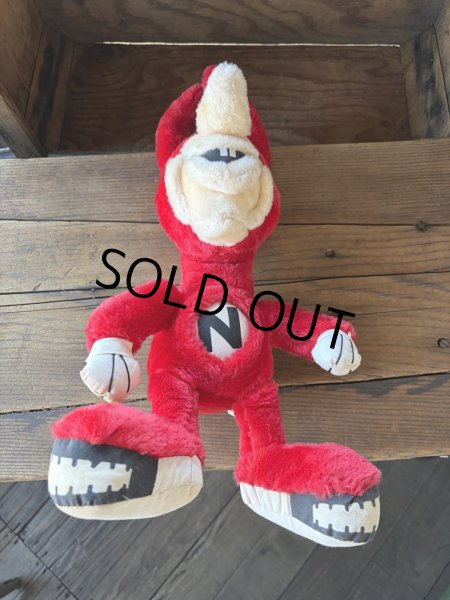 画像8: 80s Vintage Domino Pizza NOID Plush Doll 47cm (A836)   (8)
