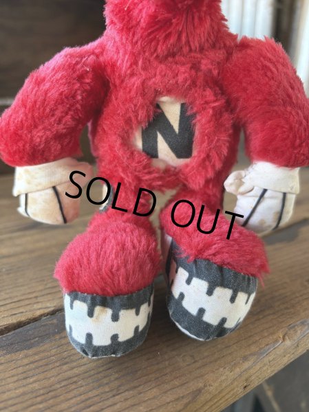 画像8: 80s Vintage Domino Pizza NOID Plush Doll 32cm (A837)   (8)
