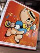 画像15: 60s Vintage Mattel Porky Pig Music Box Jack in the Box (A842) (15)
