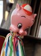 画像5: 60s Vintage Mattel Porky Pig Music Box Jack in the Box (A842) (5)