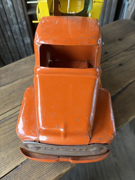 画像11: 50s Vintage Buddy L Mobile Power Digger Crane Truck (A843) (11)
