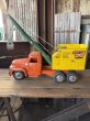 画像1: 50s Vintage Buddy L Mobile Power Digger Crane Truck (A843) (1)
