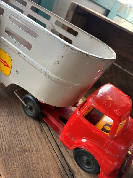 画像18: 50s Vintage Wyandotte Truck Lines Cab Trailer (A844) (18)