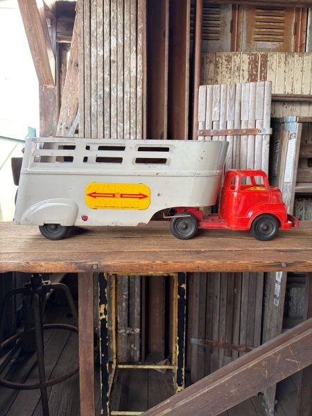 画像6: 50s Vintage Wyandotte Truck Lines Cab Trailer (A844) (6)