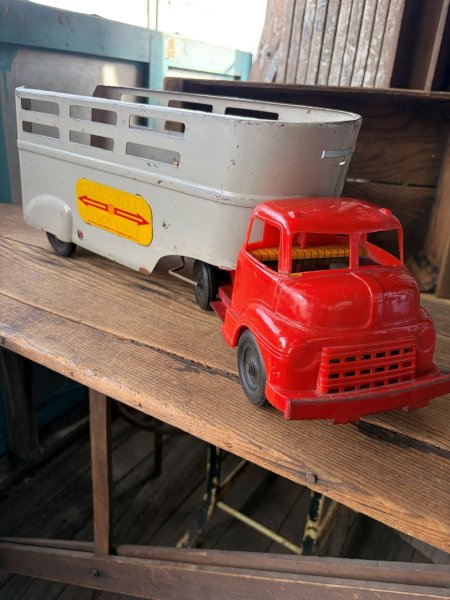 画像5: 50s Vintage Wyandotte Truck Lines Cab Trailer (A844) (5)