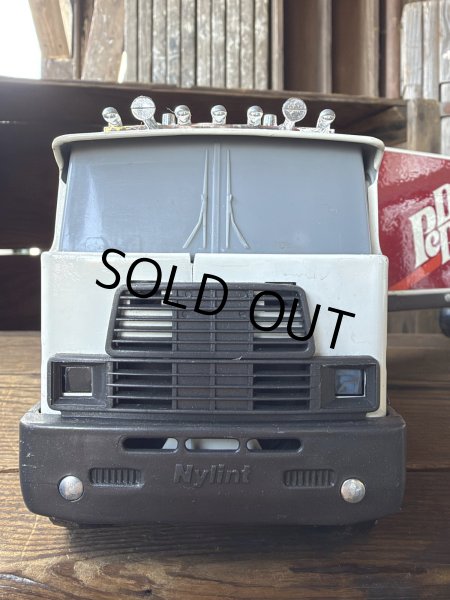 画像10: 90s Nylint Dr.Pepper Advertising Pressed Steel Truck and Trailer (A846) (10)