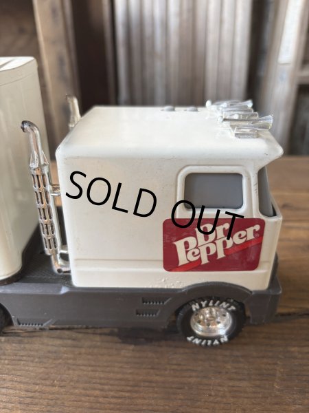 画像17: 90s Nylint Dr.Pepper Advertising Pressed Steel Truck and Trailer (A846) (17)